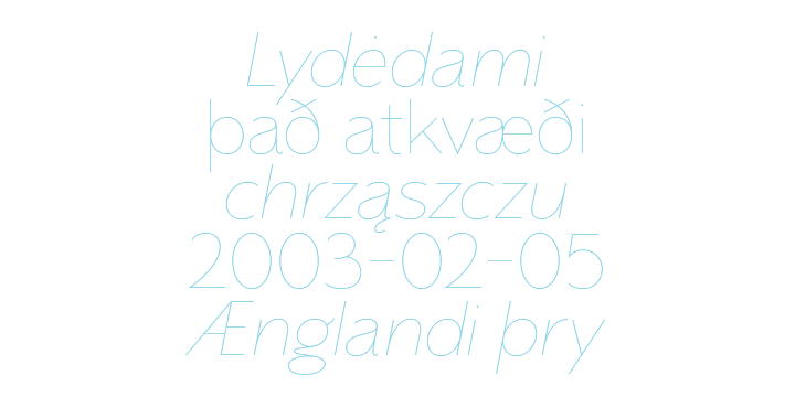 Memoire Font Poster #1