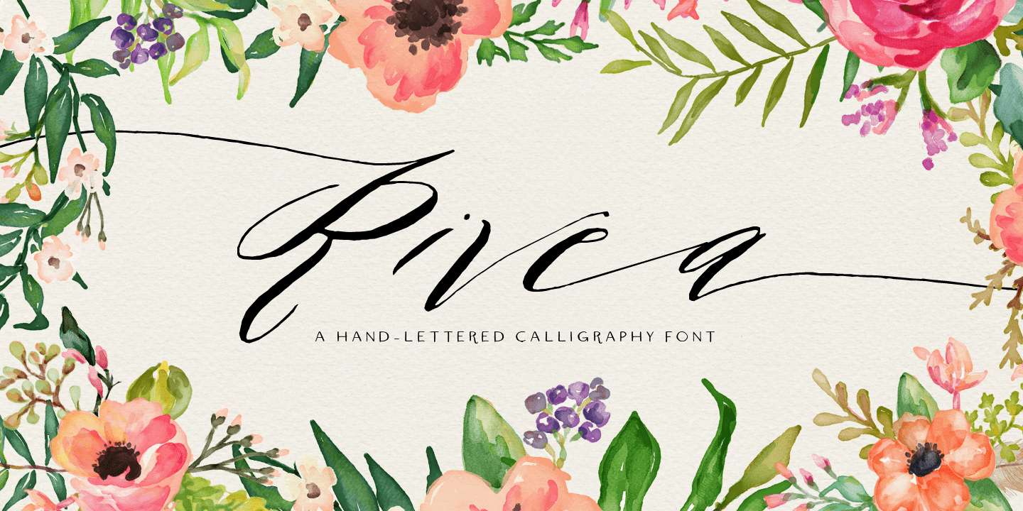 Rivea Font Poster #1