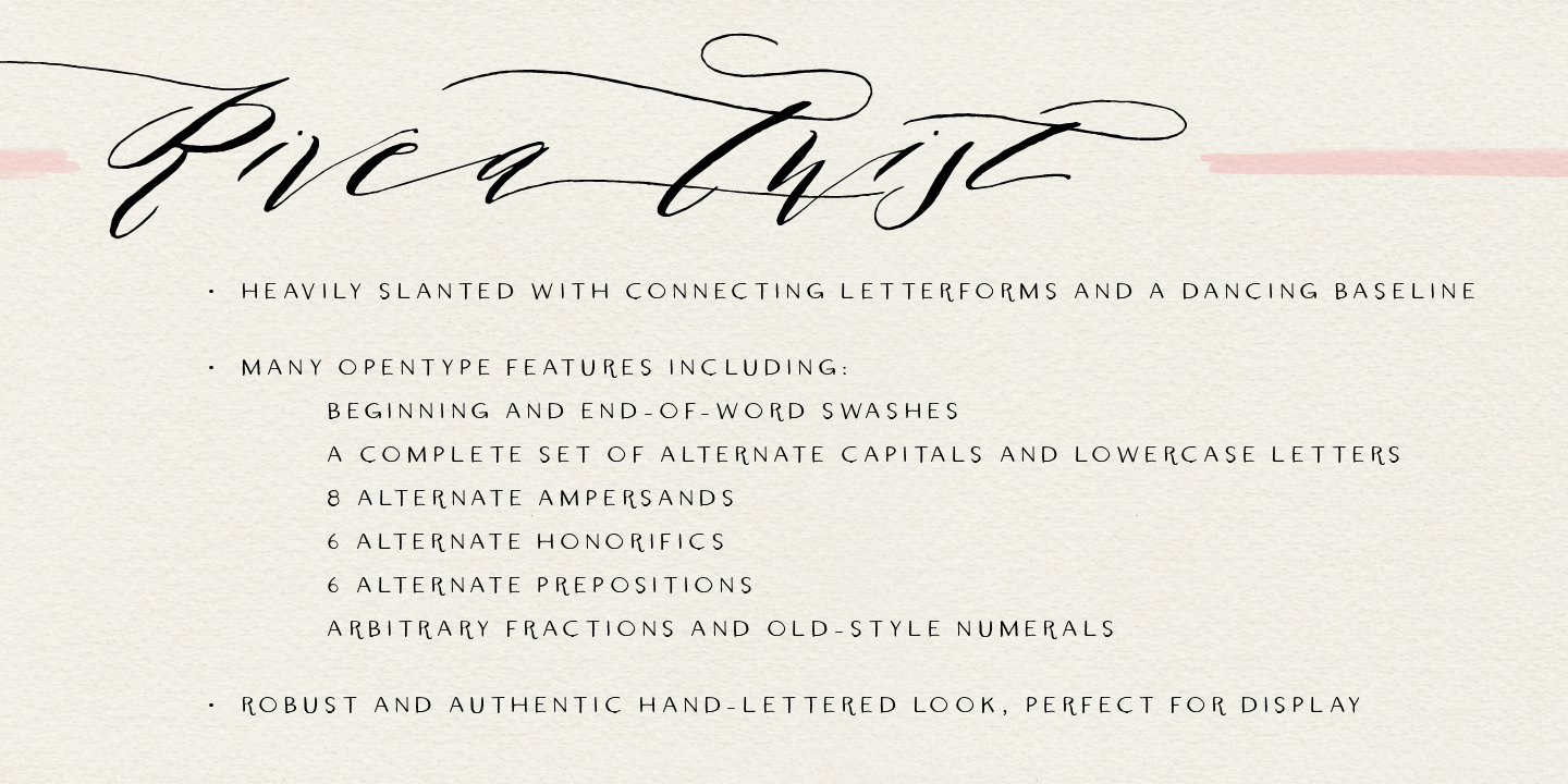 Rivea Font Poster #1