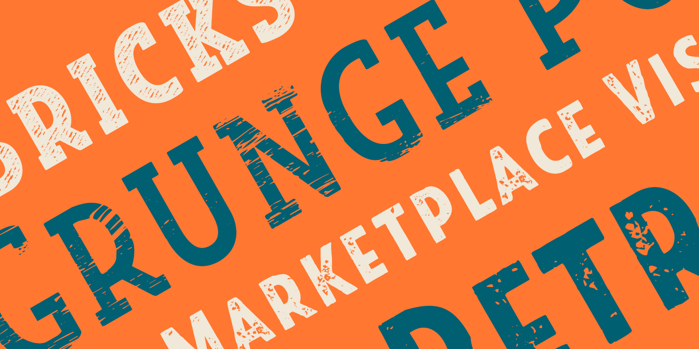Look Font Poster #1