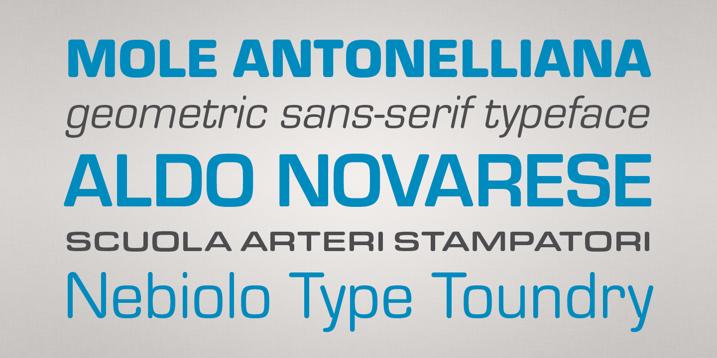 Eurostile Round Font Poster #1