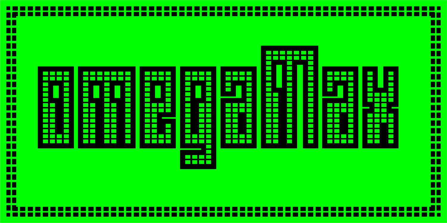 Omega Font Poster #1