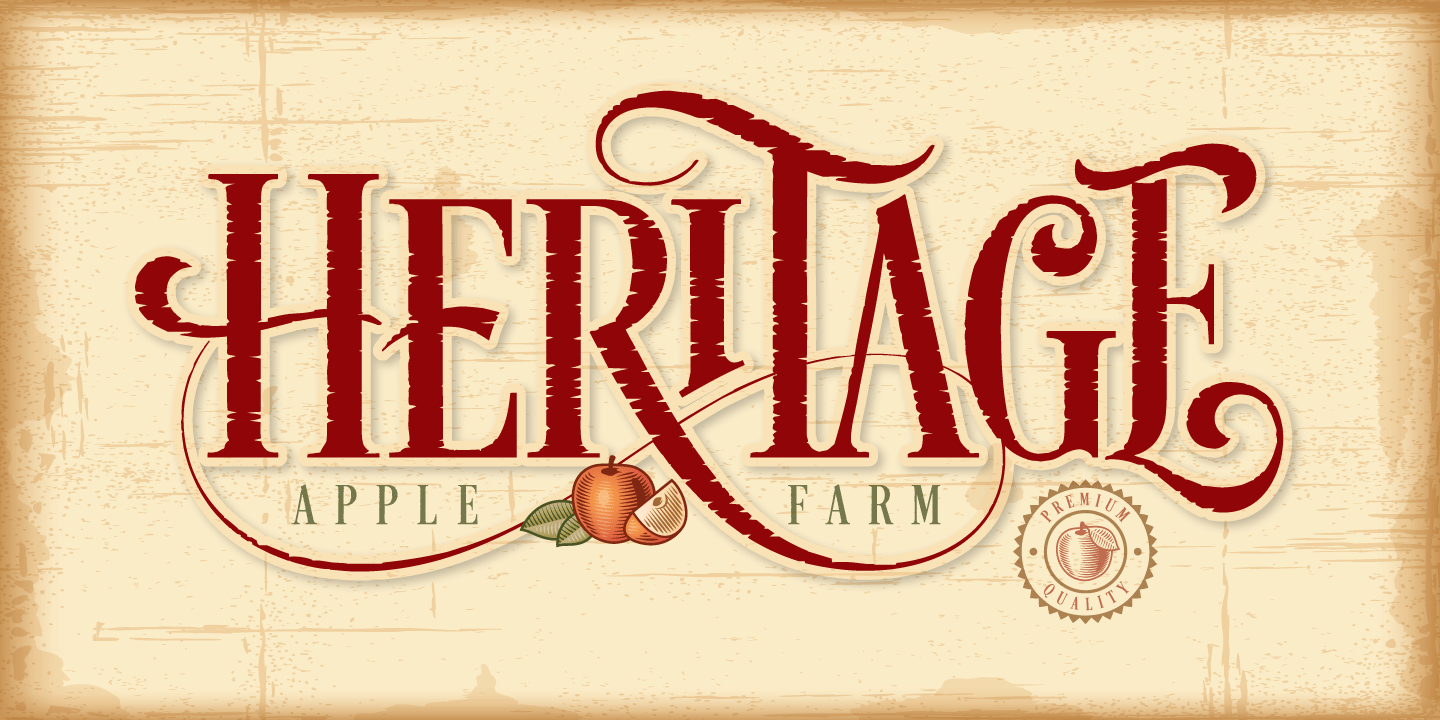 Desire Rough & Ragged Font Poster #1