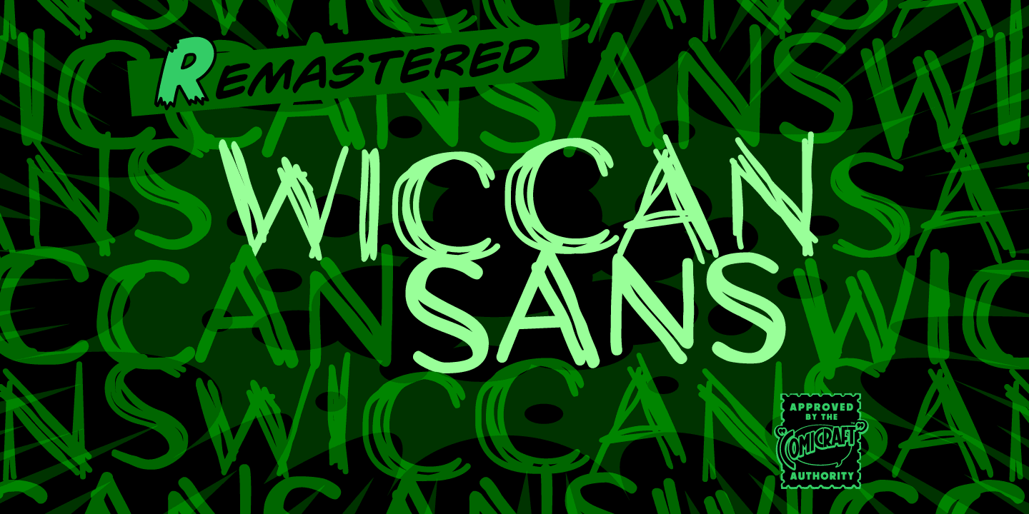 Wiccan Sans Font Poster #1