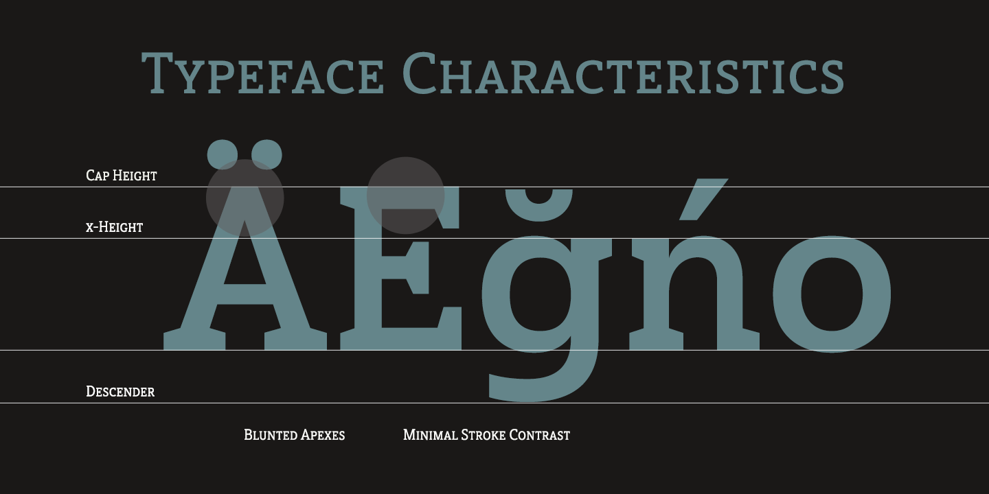 Haboro Slab Font Poster #1