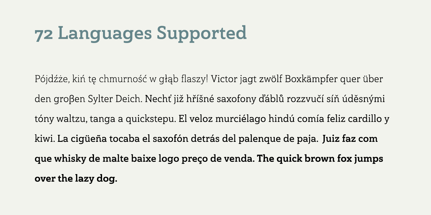 Haboro Slab Font Poster #1