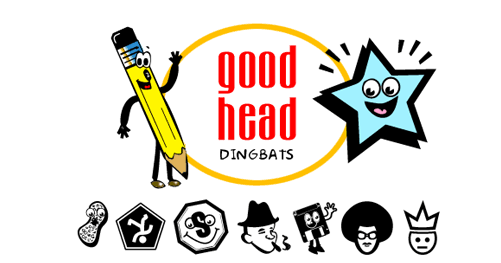 Good Head Font Poster #1