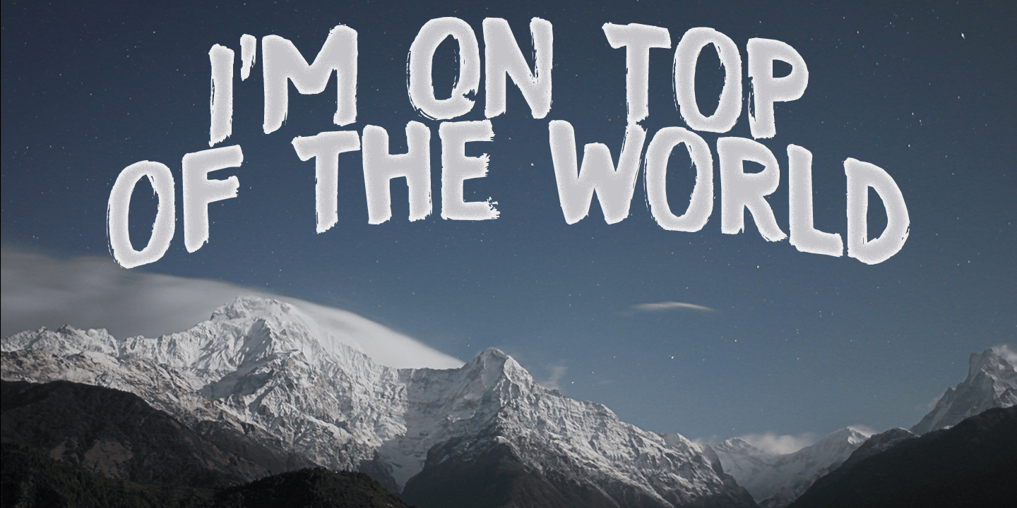 Smooth Brushings Font Poster #1