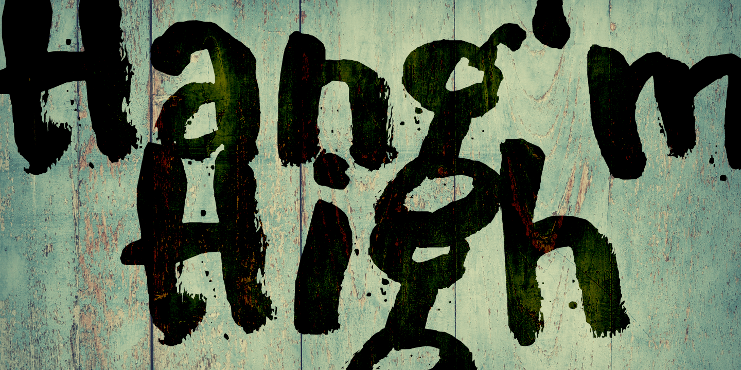 Motley Crew Font Poster #1