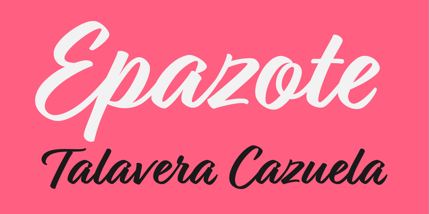 Relation Font Poster #1