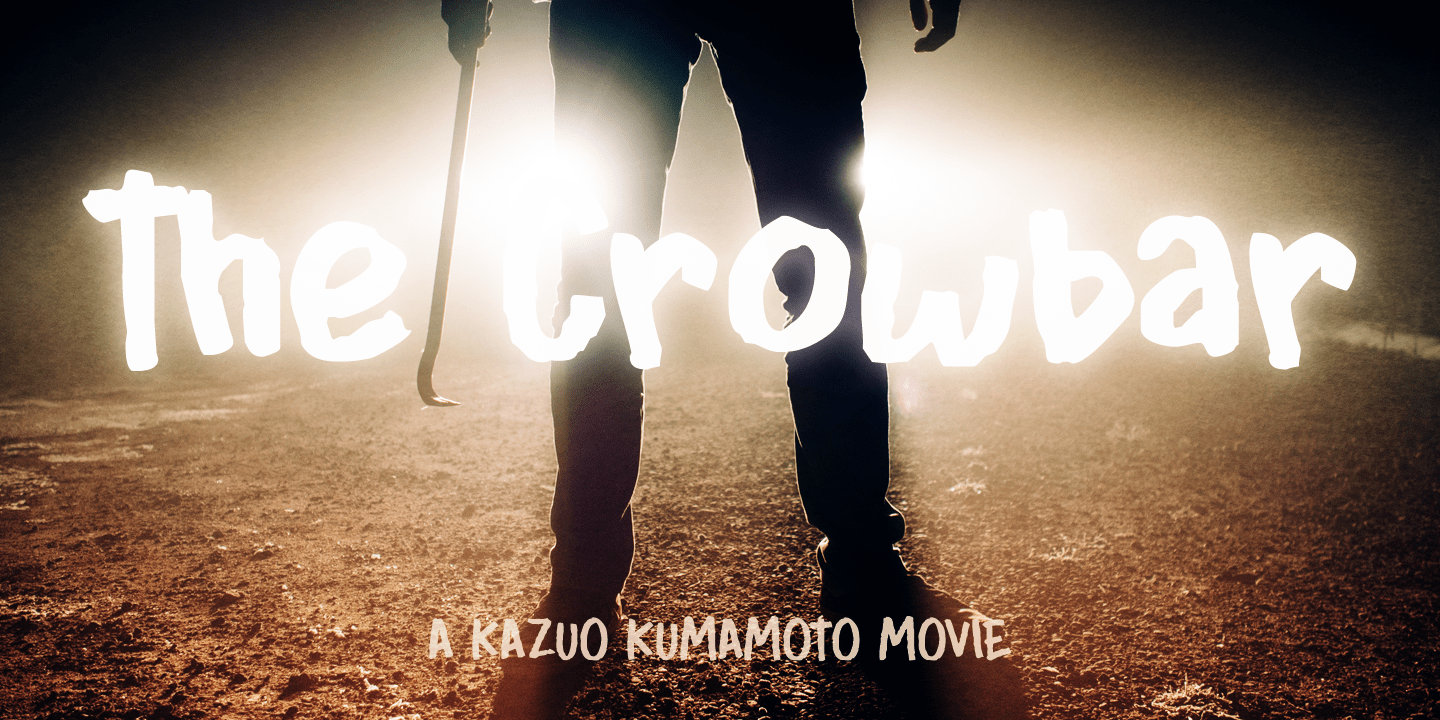 Crowbar Font Poster #1