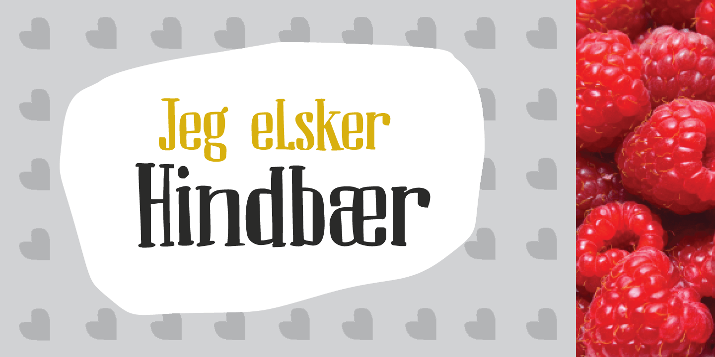 Ambrosine Font Poster #5