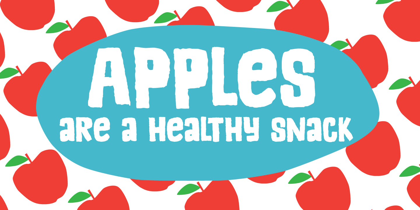 Appelstroop Font Poster #1