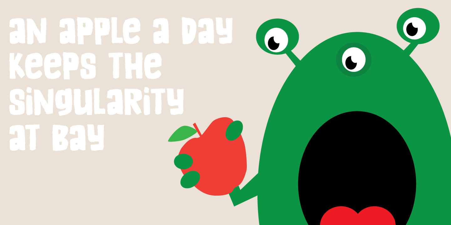 Appelstroop Font Poster #1
