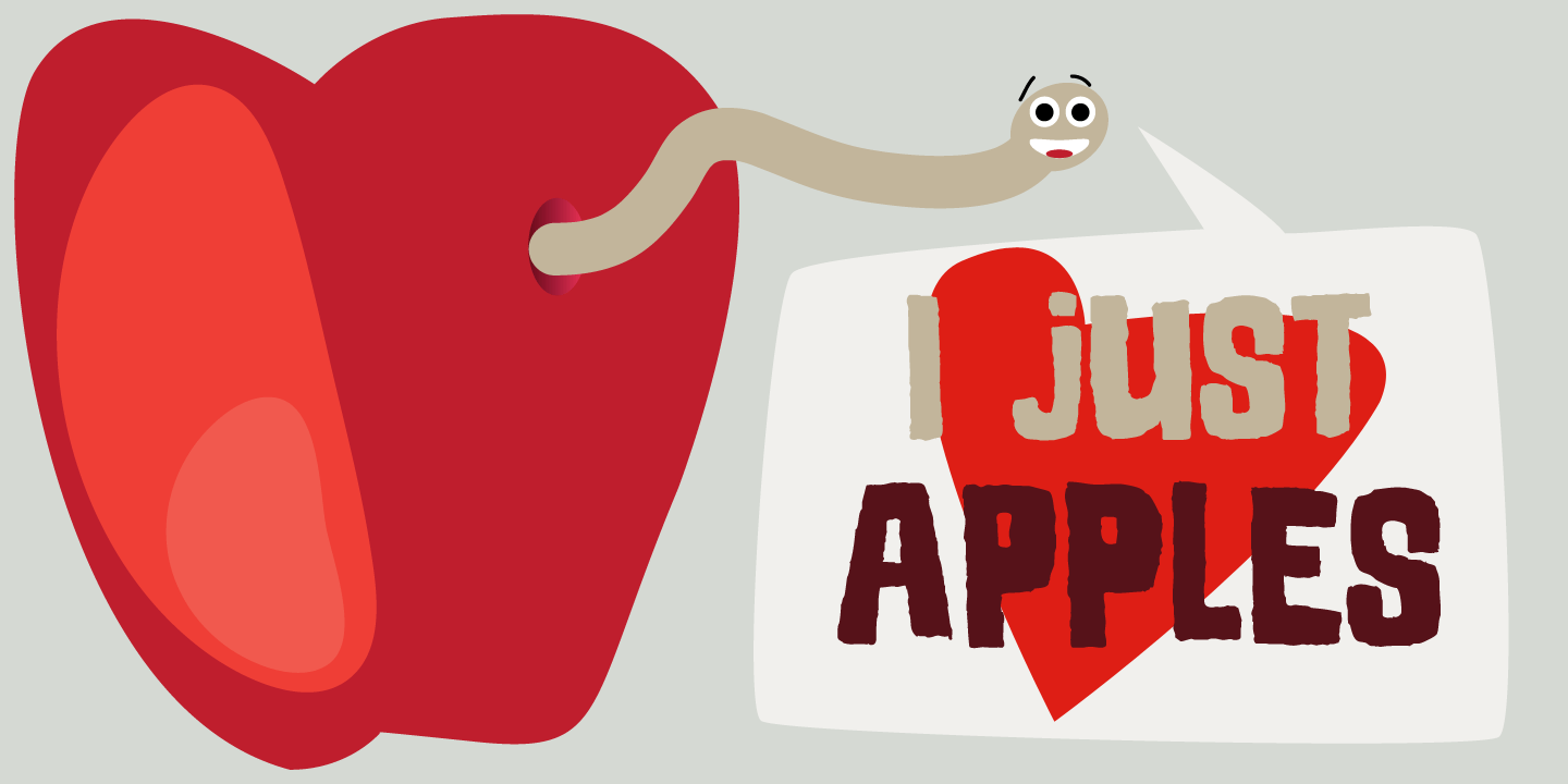 Appelstroop Font Poster #1