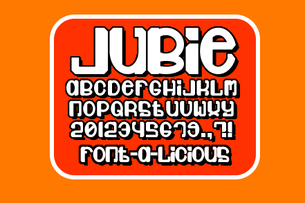 Jubie Font Poster #1