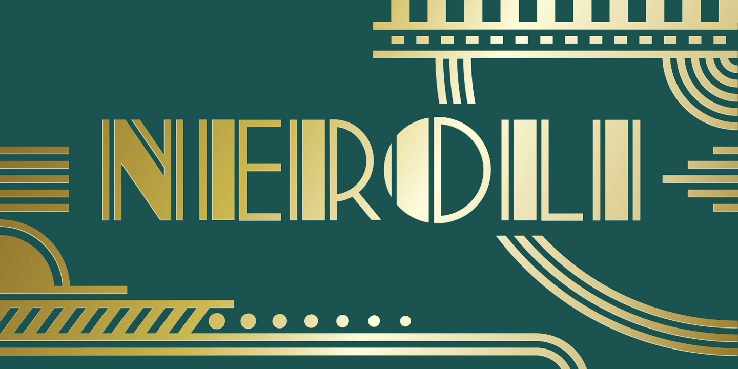 Neroli Font Family Poster