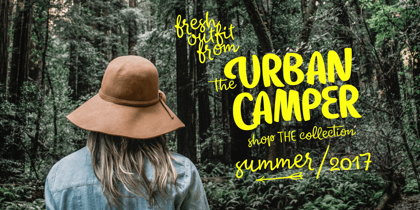 Takeaway Font Poster #1