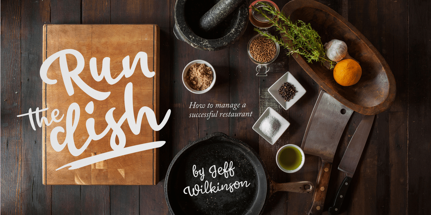 Takeaway Font Poster #1