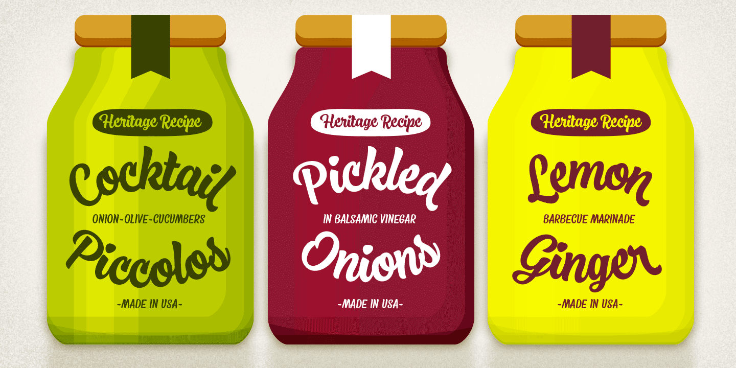 Fresh Press Font Poster #1