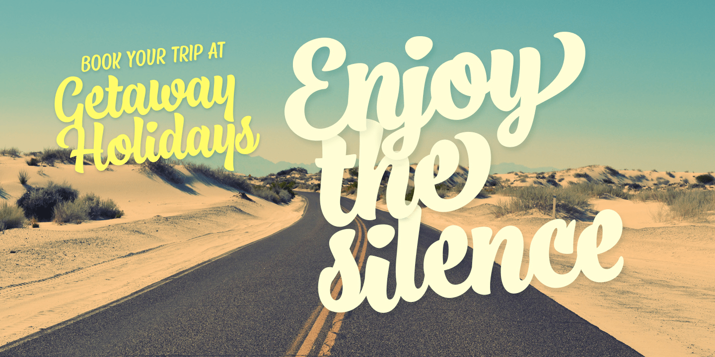 Fresh Press Font Poster #1