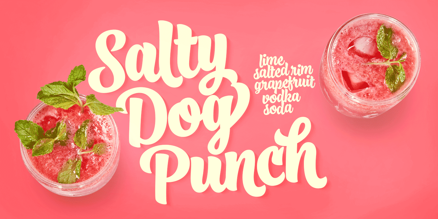 Fresh Press Font Poster #1