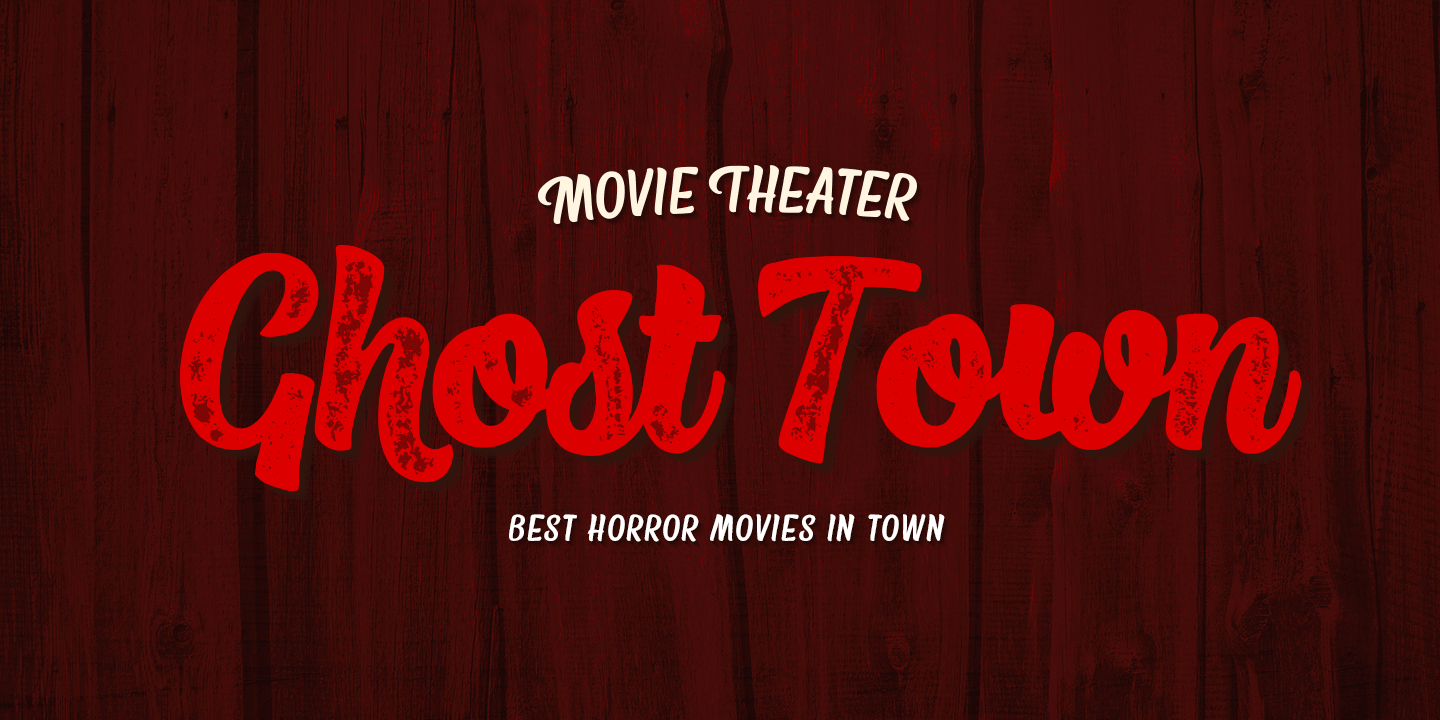 Fresh Press Font Poster #1