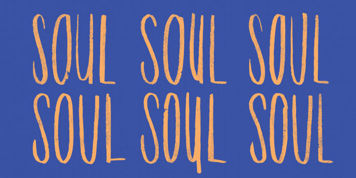 YWFT Wheatgrass Font Poster #1
