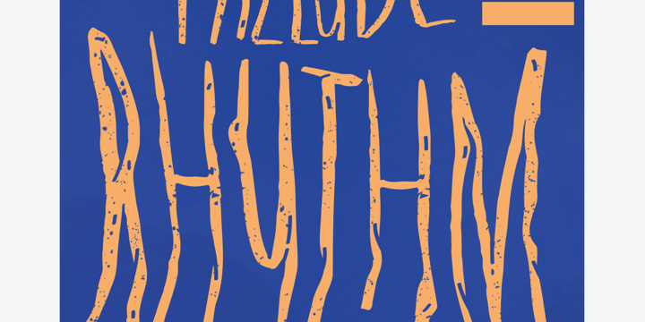 YWFT Wheatgrass Font Poster #1