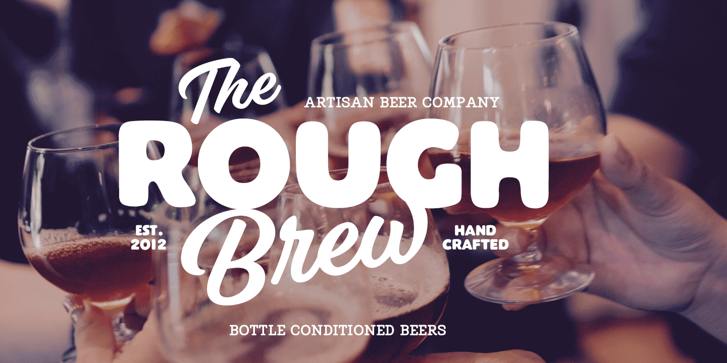 Vodka Font Poster #1