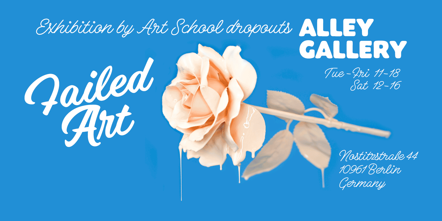 Vodka Font Poster #1