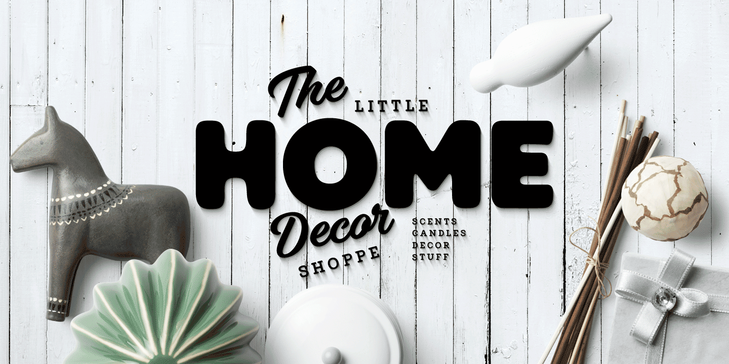 Vodka Font Poster #1