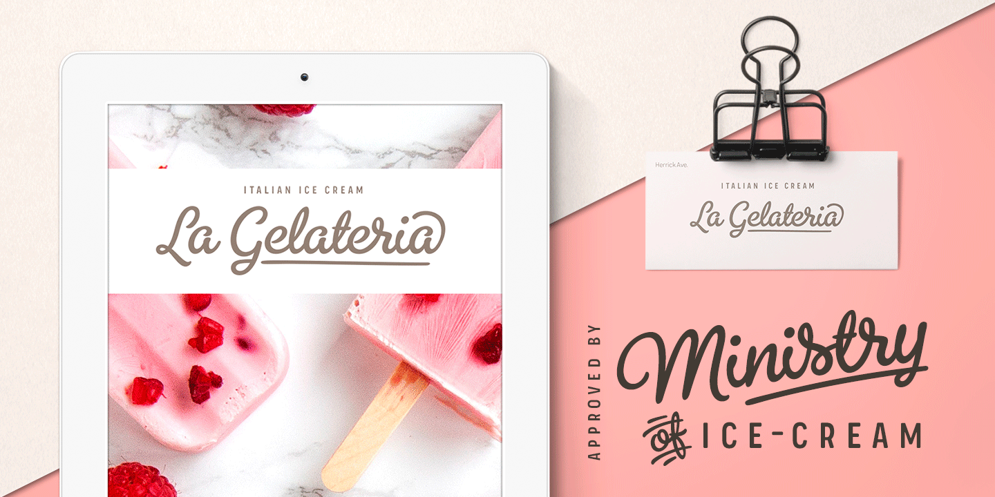 Tricker Font Poster #1