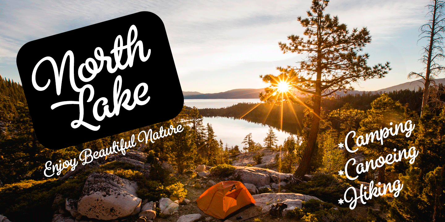 Tricker Font Poster #1