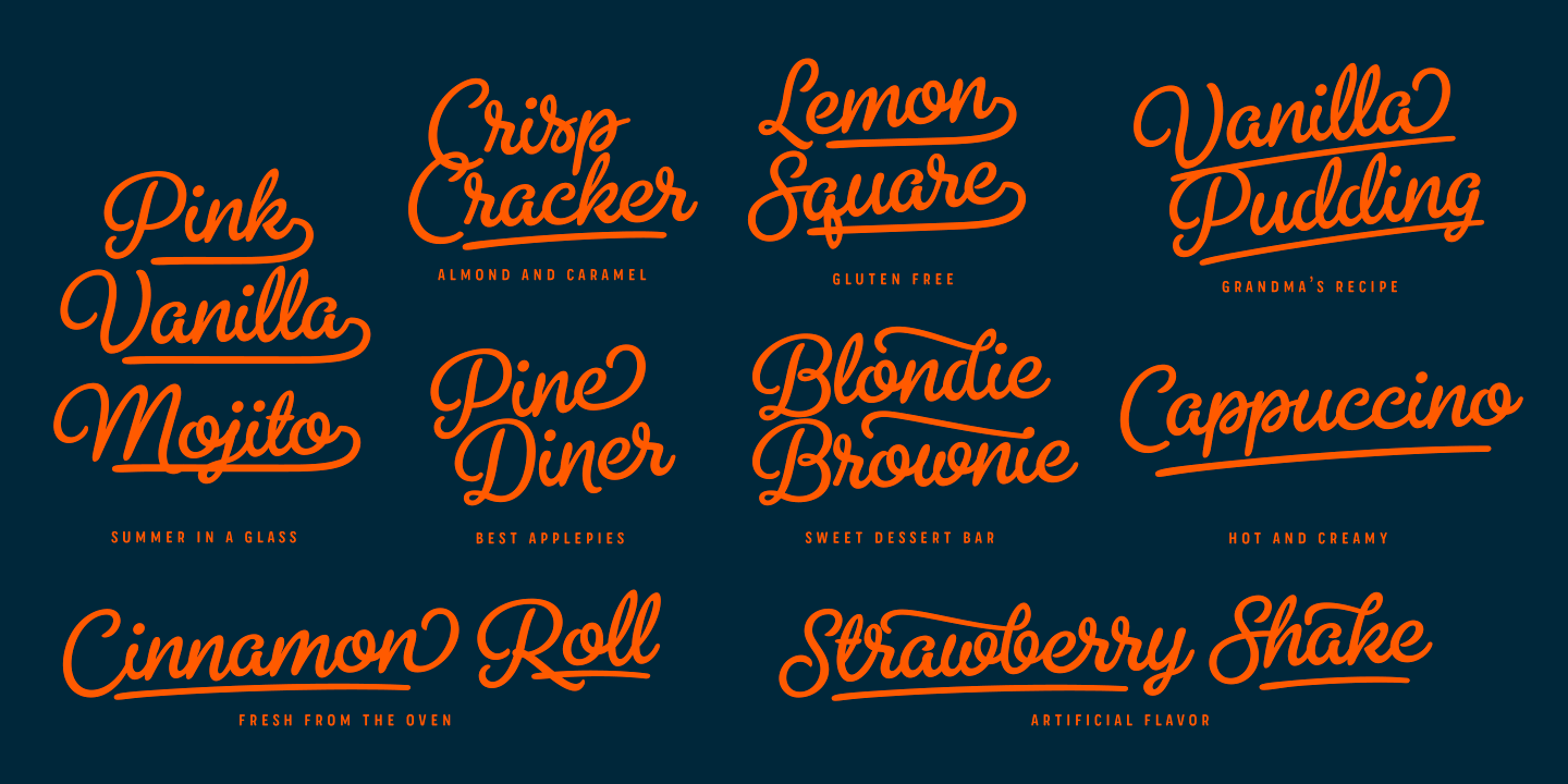 Tricker Font Poster #1