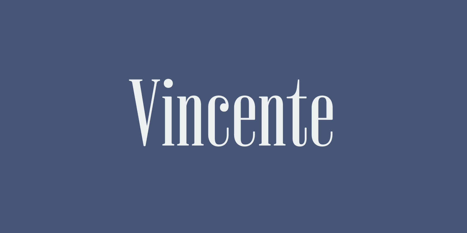 Vincente Font Poster #1