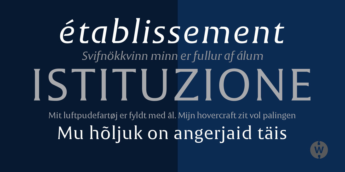 Chartre Font Poster #1