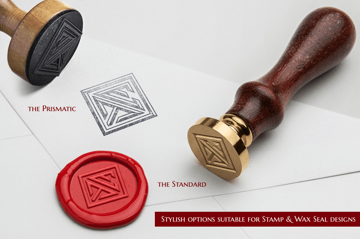 MFC Diamondstack Monogram Font Poster #1