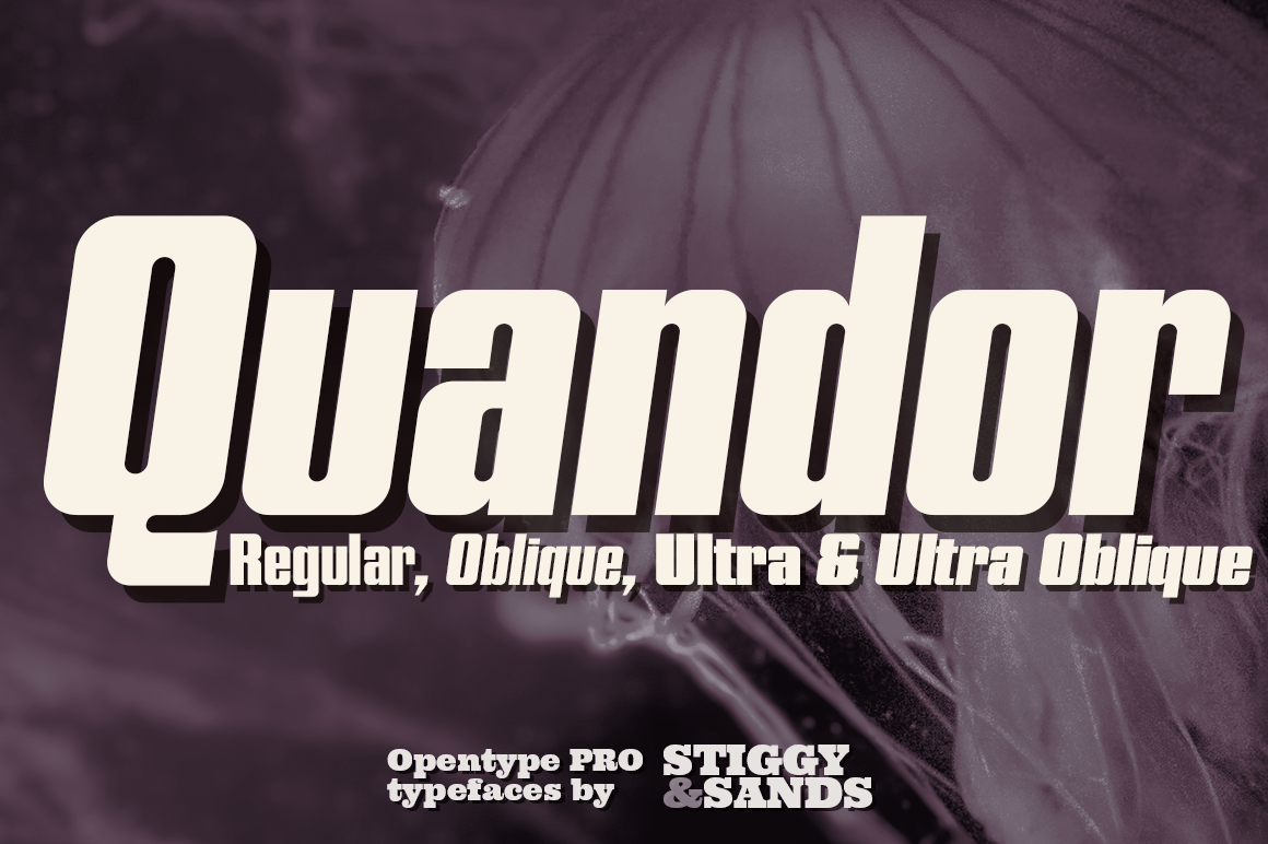 Quandor Font Poster #1