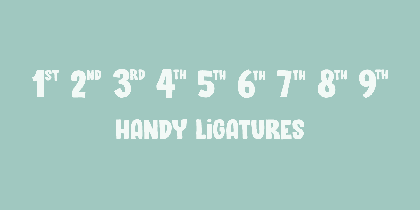 Bloomer Font Poster #1