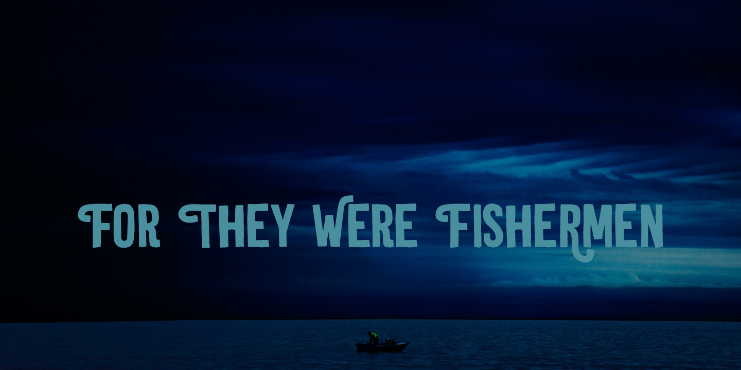Silent Echo Font Poster #1