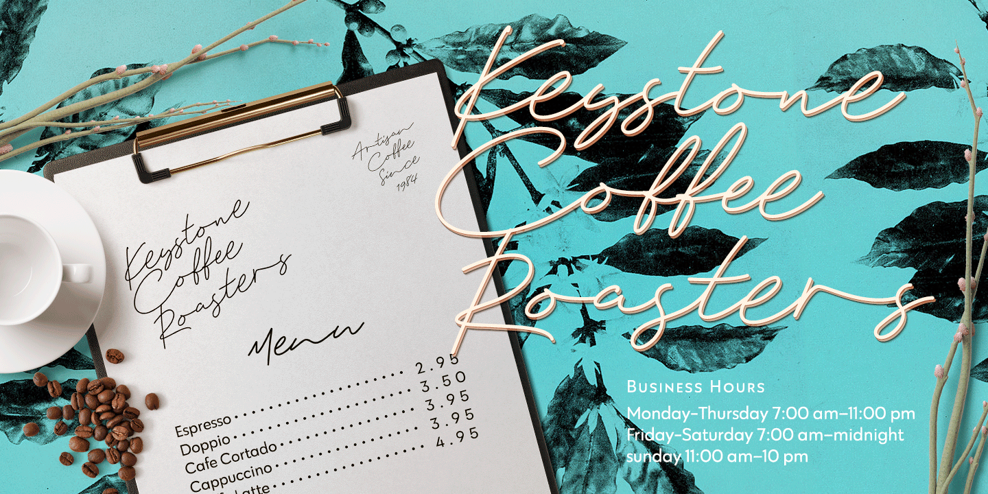 Rainmaker Script Font Poster #1