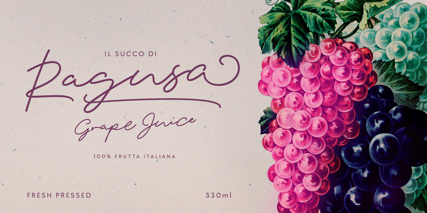 Rainmaker Script Font Poster #1