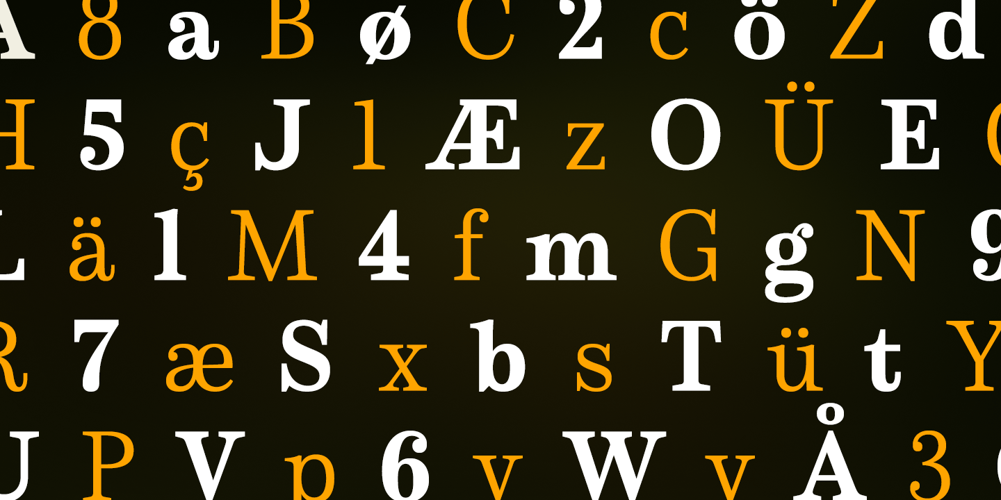Schorel Font Poster #1