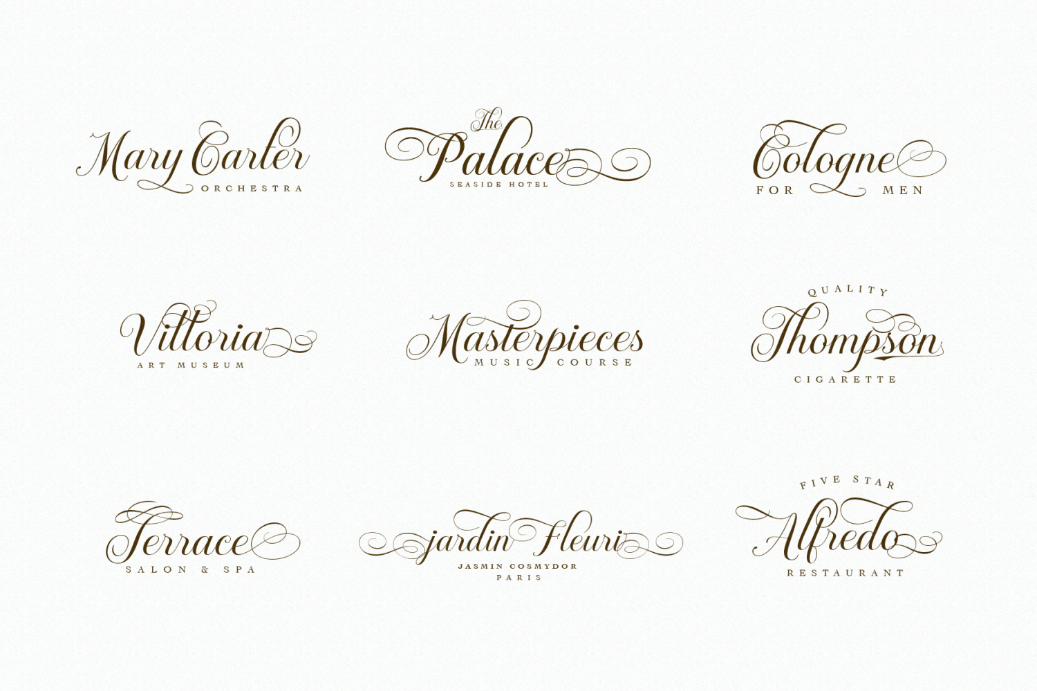 Brignola Font Poster #1