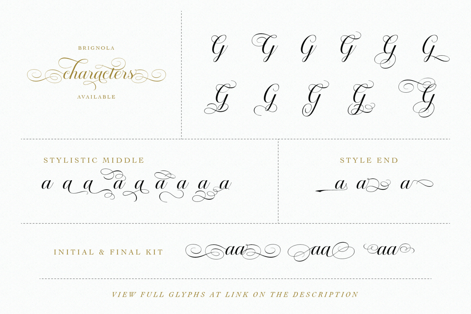 Brignola Font Poster #1