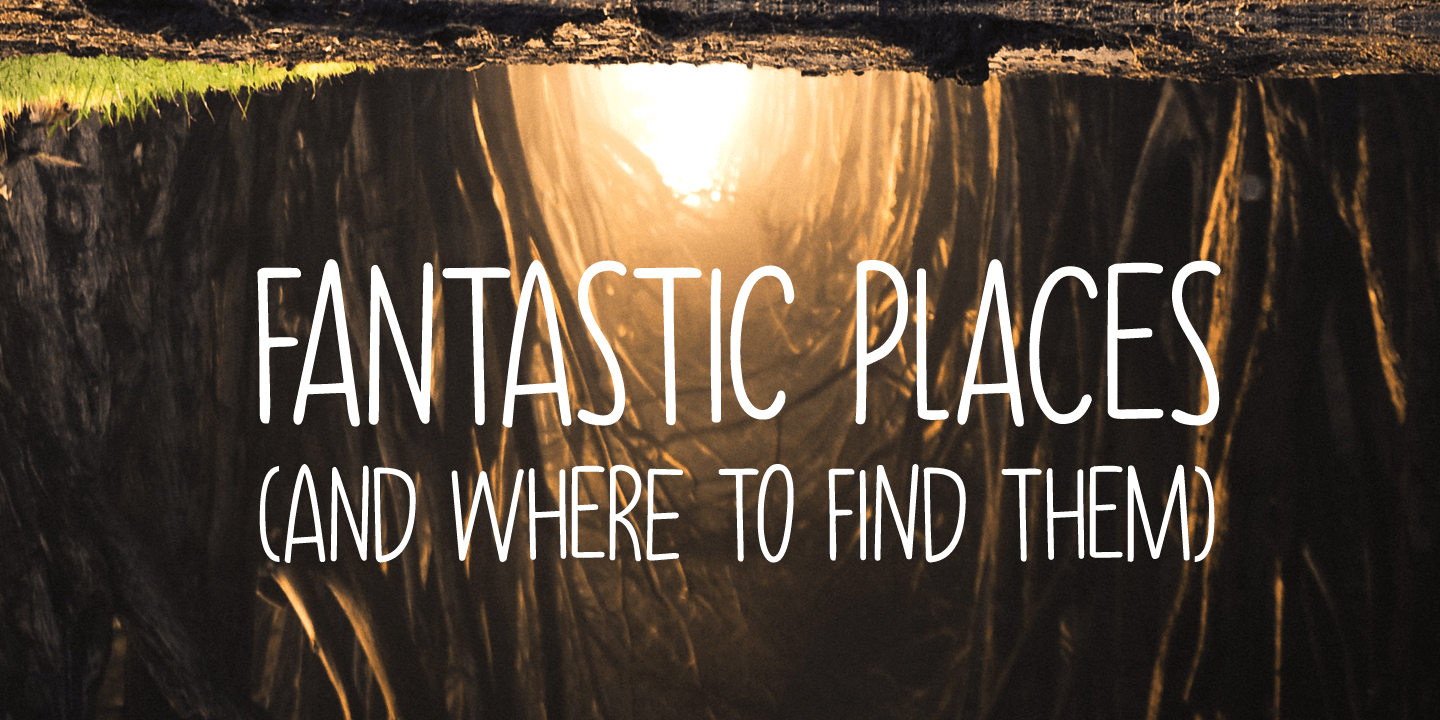 Modern Fantasy Font Poster #1