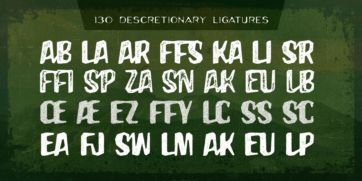 Hanscum Font Poster #1