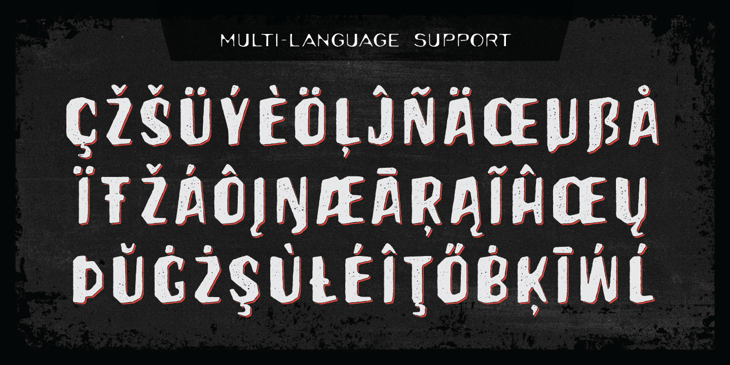 Hanscum Font Poster #1