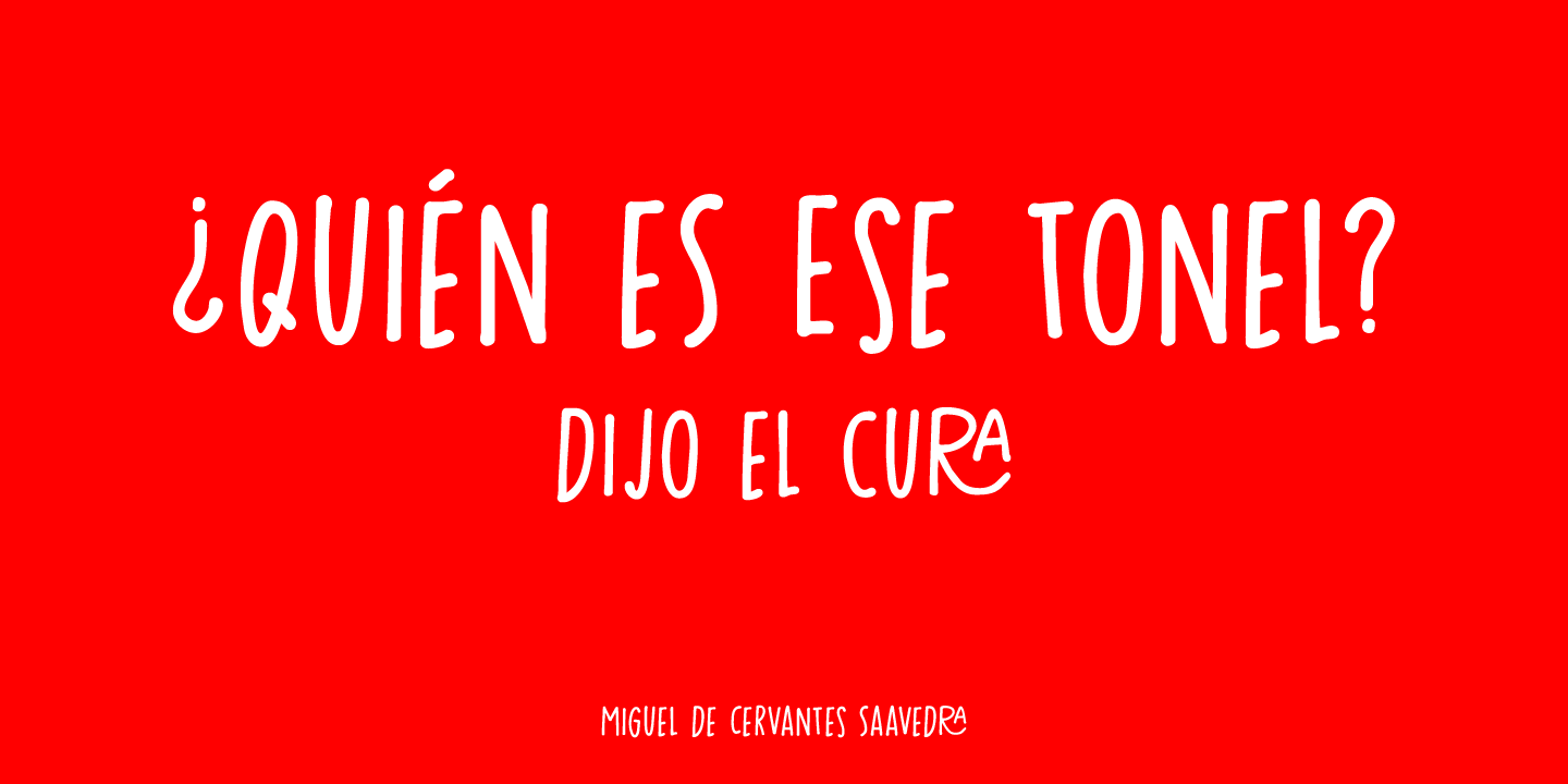 Hasta Luego Font Poster #1